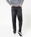 Jean homme coupe tapered et délavé